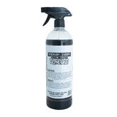 Bear attractant spray being applied at a bait site